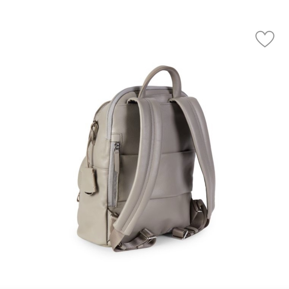 Tumi Gray Backpack Full Leather - image 2